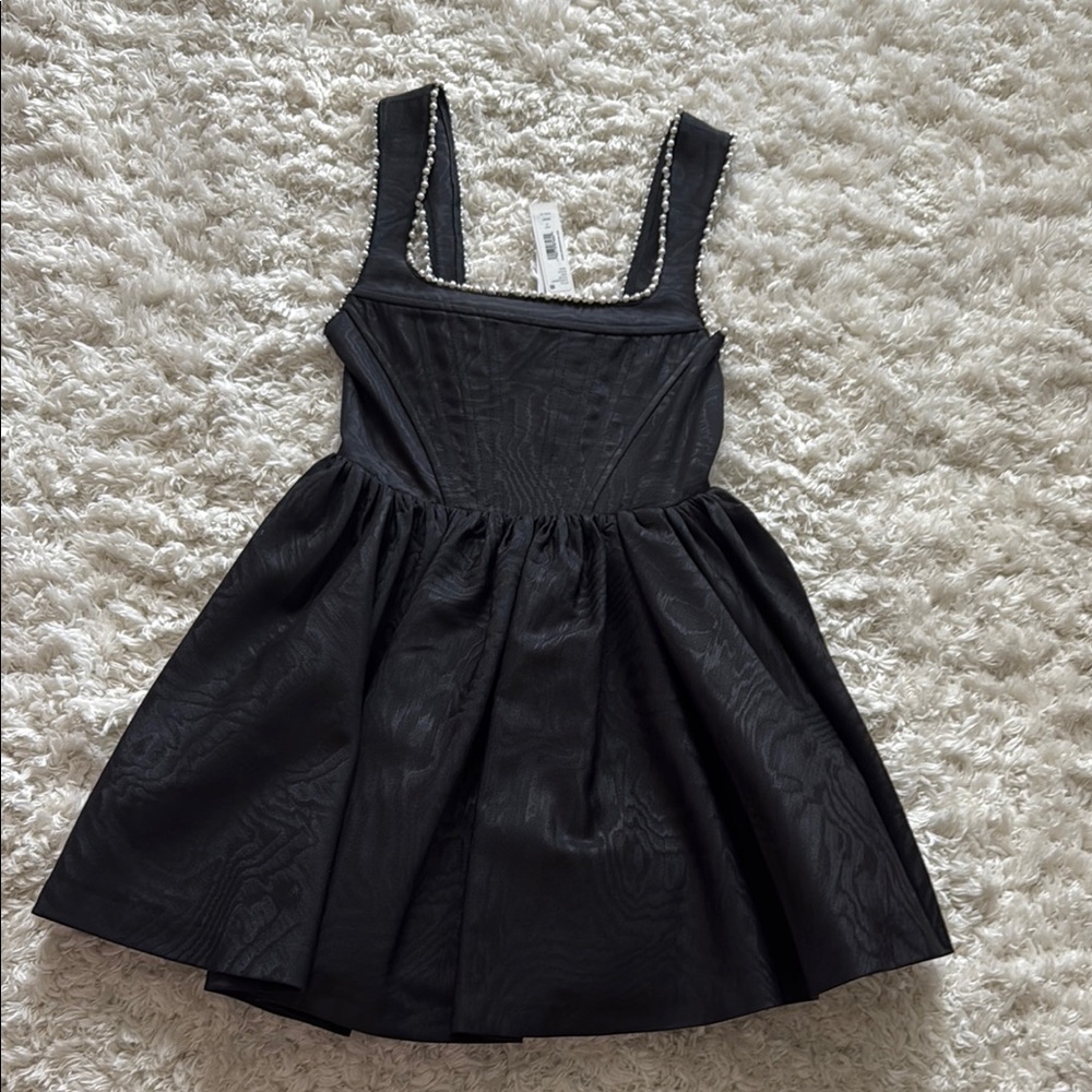 Alice and Olivia new with tags black corset top dress